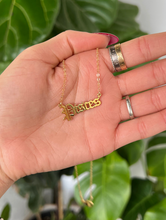 Load image into Gallery viewer, Pisces Zodiac Necklace 14k Gold Filled / Plated
