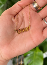 Load image into Gallery viewer, Virgo Zodiac Necklace 14k Gold Filled / Plated
