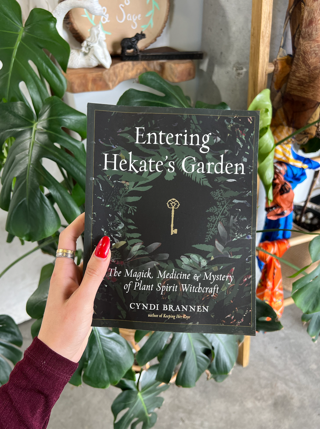 Entering Hekate's Garden: The Magick, Medicine & Mystery of Plant Spirit Witchcraft Paperback Book