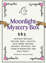 Load image into Gallery viewer, $65 Moonlight Mystery Witchcraft Bag
