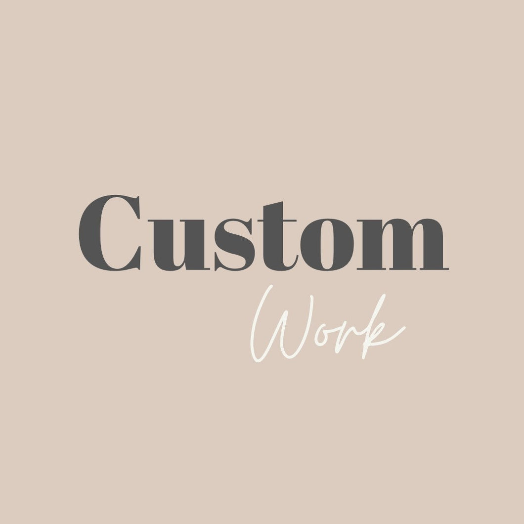 Custom Work - custom size waist beads