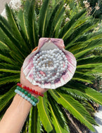 Howlite Gemstone Bracelet + Howlite Bracelet +Gemstone Bracelet