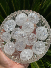 Load image into Gallery viewer, Crackle Quartz Egg Crystal
