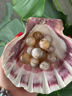 Flower Agate Crystal Sphere