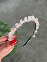 Load image into Gallery viewer, Rose Quartz Crystal Crown
