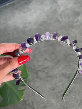 Load image into Gallery viewer, Amethyst Crystal Crown
