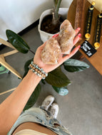 Flower Agate Flame Crystal Medium